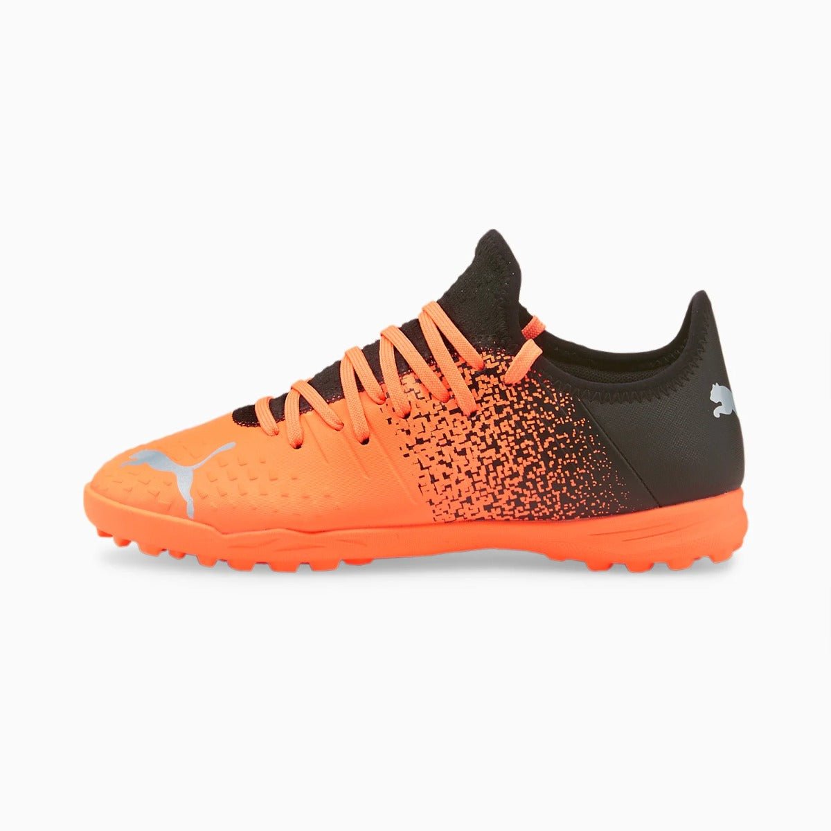 Puma Junior Future 4.3 Turf - Neon Citrus-Silver-Black