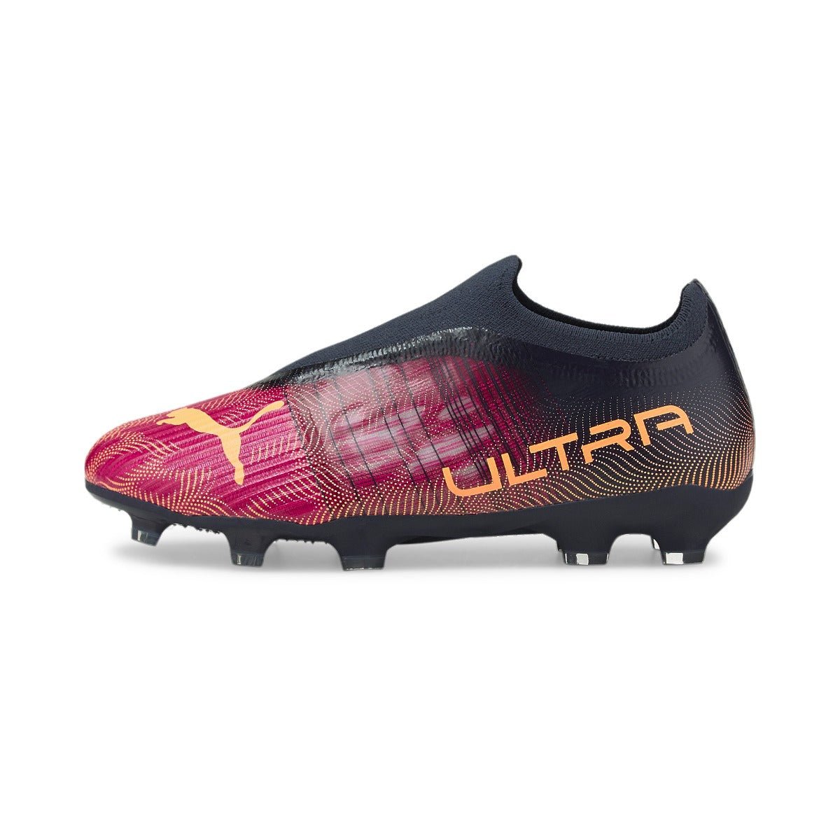 Puma Junior Ultra 3.4 FG-AG - Fuchsia-Neon Citrus