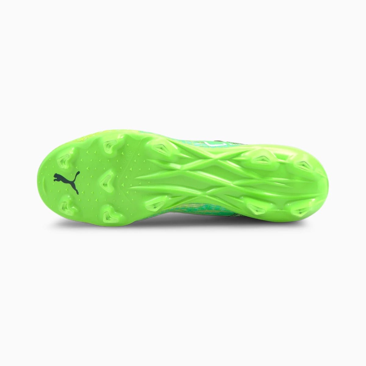 Puma Ultra 1.3 FG-AG - Green Glare-Aqua Soccer Cleats – ProSoccer