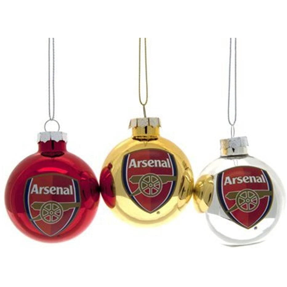 Arsenal Ornament Set (3 Pc)