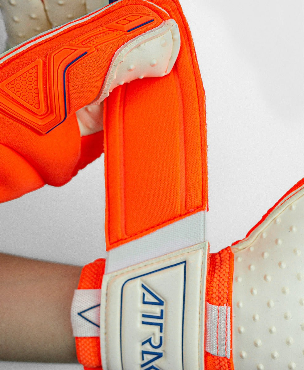 Reusch Attrakt FS Freegel Speedbump Ortho-Tec Goalkeeper Glove - Orange-Blue (Detail 7)