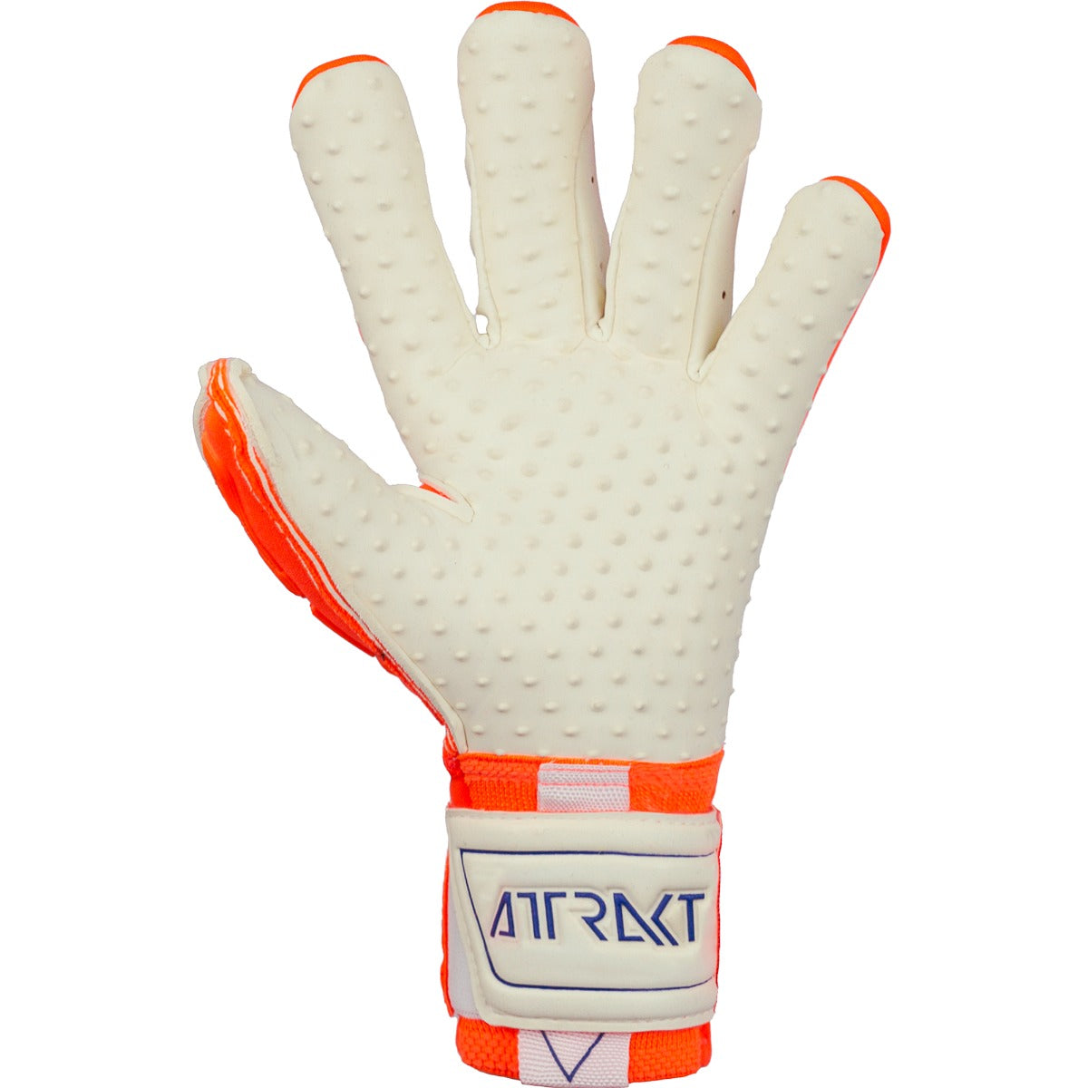 Reusch Attrakt FS Freegel Speedbump Ortho-Tec Goalkeeper Glove - Orange-Blue (Single - Inner)