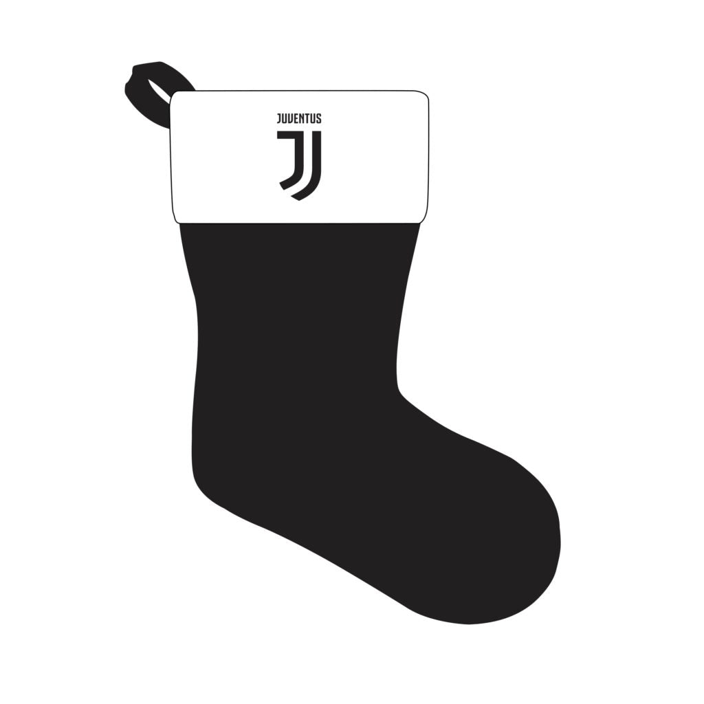 Juventus Team Crest Stocking - Black