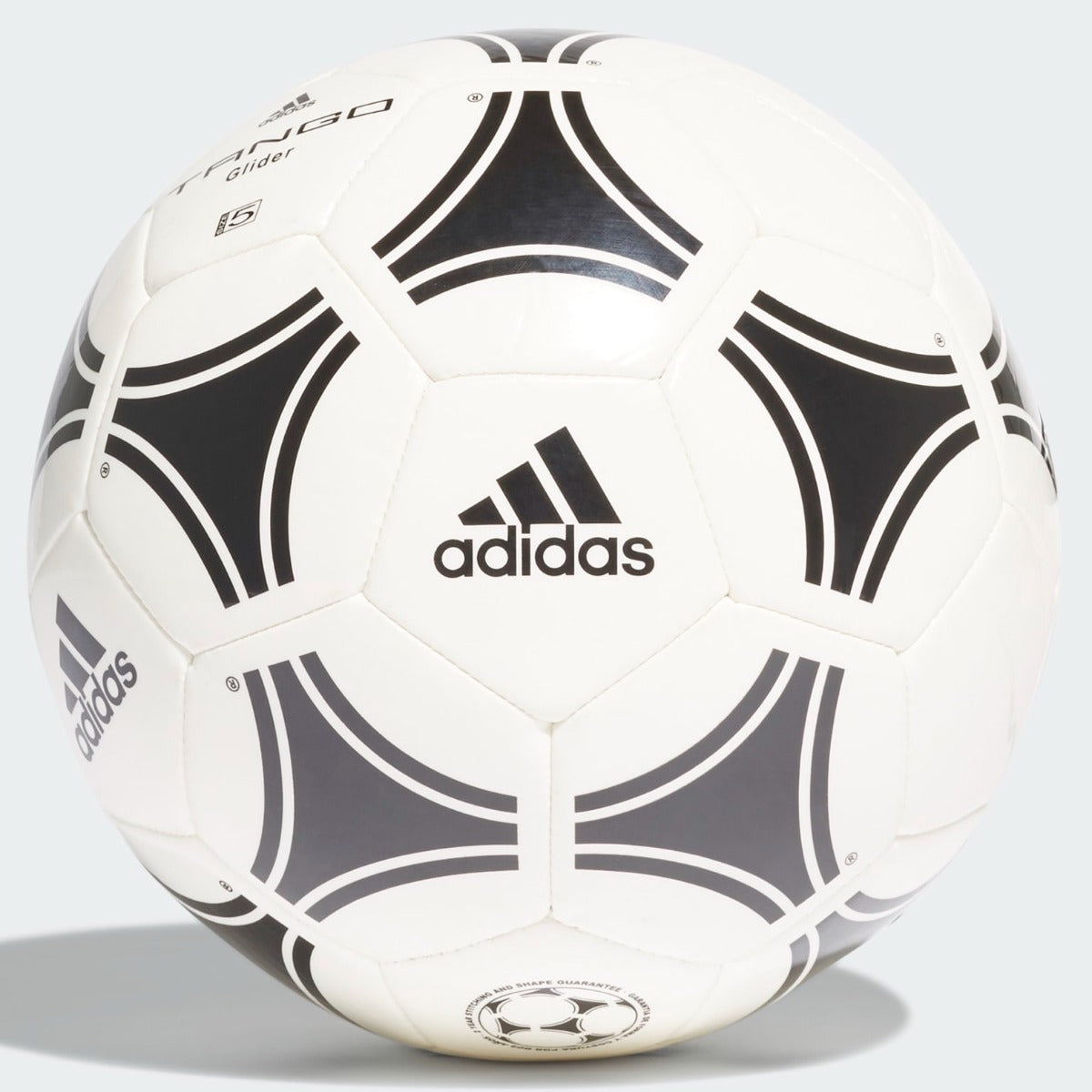 Adidas Tango Glider Soccer Ball - White-Black