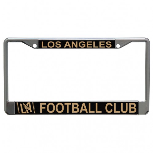 LAFC License Plate SL Frame - Black-Gold
