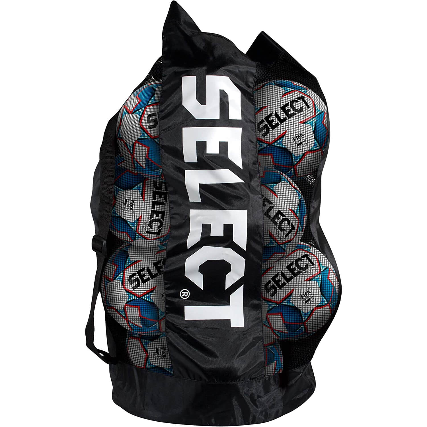 Select v22 Club DB White-Red Size 5- (10 Ball & Bag Bundle)