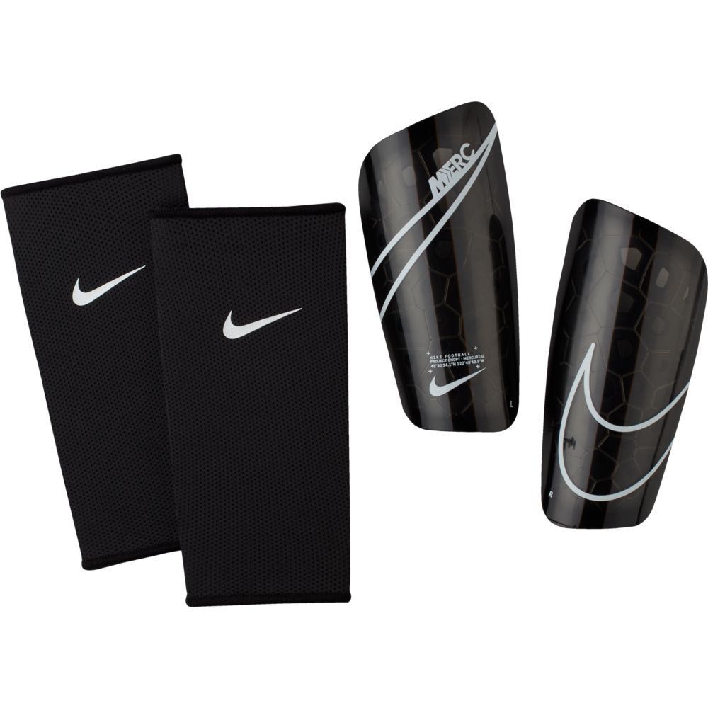 Nike Mercurial Lite Shin Guards - Black-White (Set)