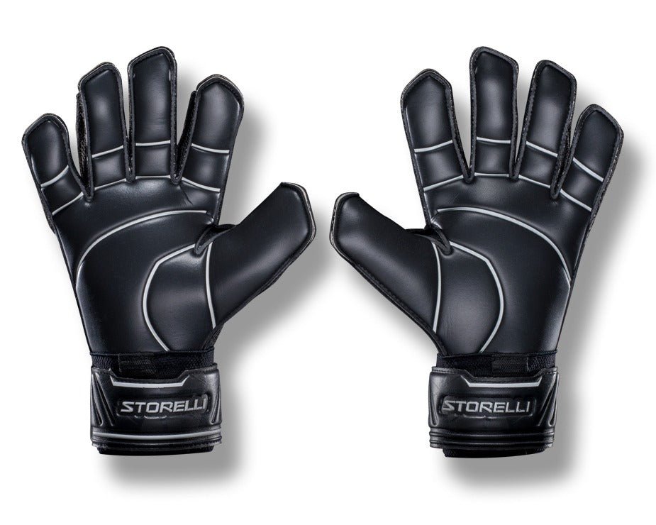 Storelli Gladiator 2.0 Elite Glove - Black/Silver (No-Spines)