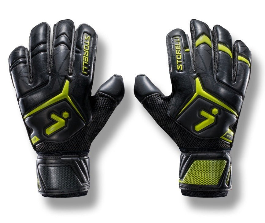 Storelli Gladiator 2.0 Elite with Spine Glove- Black/Yellow