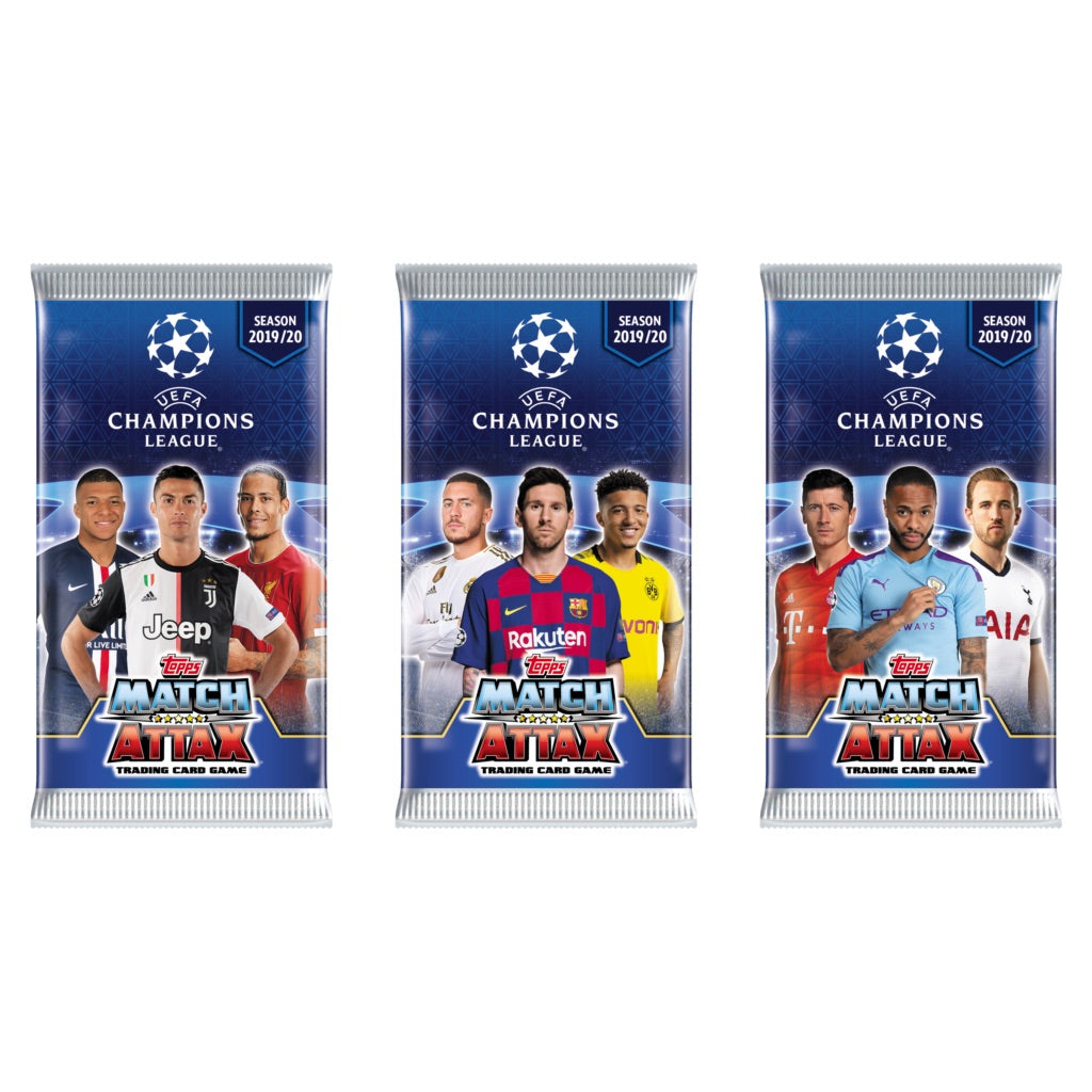 Topps 2019-20 UEFA Champions League Trading Card Pack (6 Cards Per Pack)
