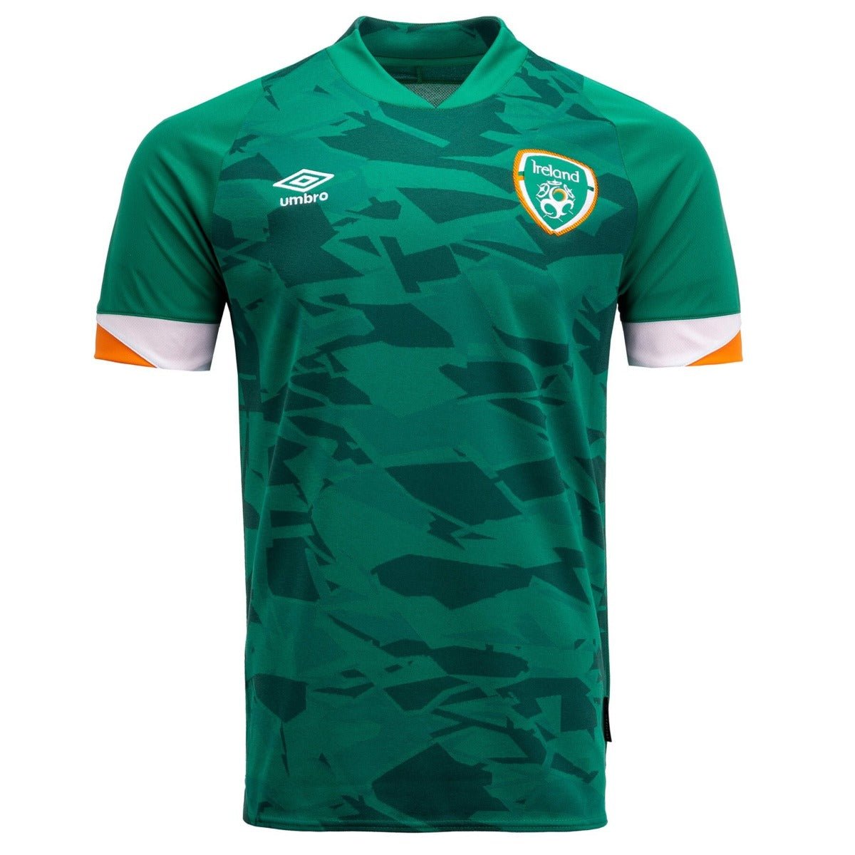 Umbro 2022 Ireland Home Jersey - Green-White (Front)