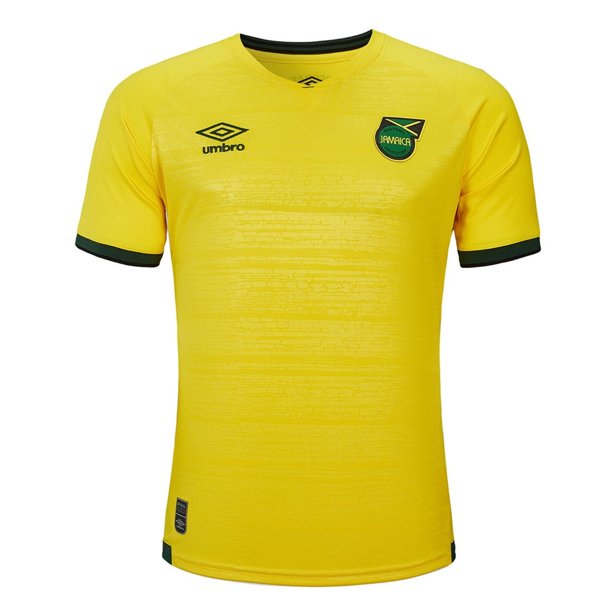 Umbro 2021-22 Jamaica Home Jersey - Yellow (Front)